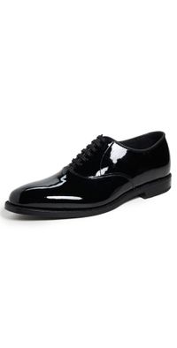 Allen Edmonds Carlyle Patent Leather Lace Ups Black Patent 001 9