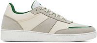 A.P.C. White & Gray Plain Sneakers
