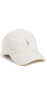 Polo Ralph Lauren Twill Classic Sport Cap Parchment Cream One Size