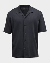 Men's Avery Seersucker Camp Shirt