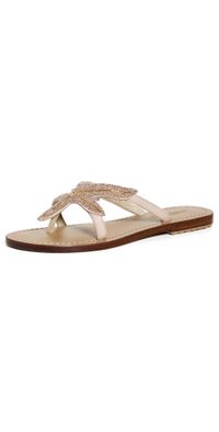 Mystique Beaded Sandals Pale Pink 7