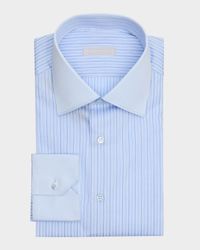 Men's Striped Dress Shirt