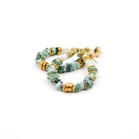 L'atelier Des Dames - Boucles d'oreilles heishi - joe - Taille Unique - Doré