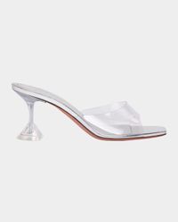 Lupita Transparent Mule Sandals