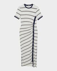 Shanna Short-Sleeve Midi Dress