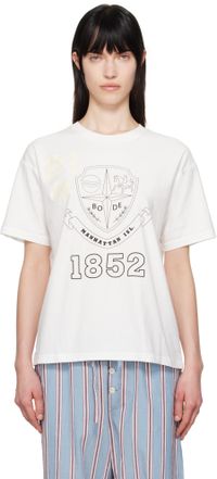 Bode White Crest Reversible T-shirt