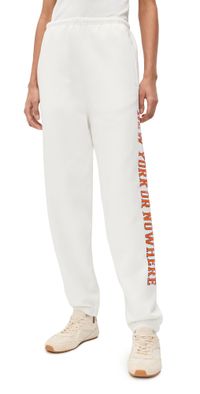 New York or Nowhere Knicks Classic Sweatpants Off White S