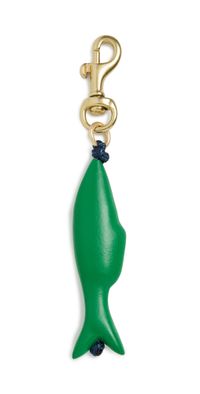 Clare V. Sardine Fob Emerald One Size