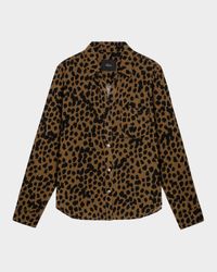 Josephine Printed Long-Sleeve Shirt