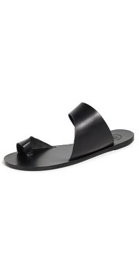 ATP Atelier Centola Black Vacchetta Sandals Black Vacchetta 36