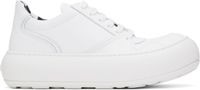 Moschino White Ollie Sneakers