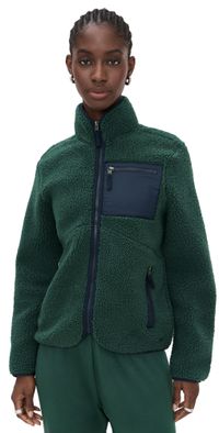 Splits59 Harris Sherpa Jacket MILITARY/INDIGO M