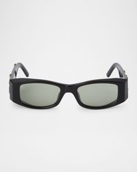 Men's Angel Acetate Rectangle Sunglasses