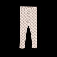 The New Society - Legging côtelé en coton imprimé - Taille 8A - Rose