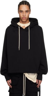 Rick Owens DRKSHDW Black Hollywood Oversized Hoodie