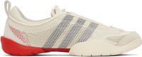 Y-3 Off-White & Red Regu Sneakers