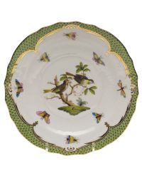 Rothschild Bird Green Motif 11 Salad Plate