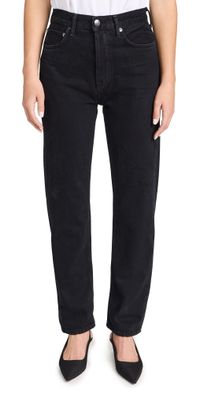 AGOLDE 90s Pinch Waist: High Rise Straight Jeans Crushed 30