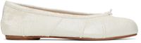Maison Margiela White Tabi New Ballerina Flats