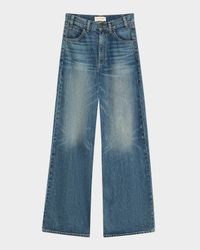 Salome Wide-Leg Simon Wash Jeans