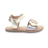 Kickers - Sandales cuir - Taille 34 - Doré
