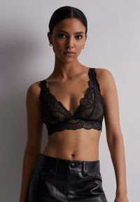 Aubade - Soutien-gorge triangle bralette - Taille 4 - Noir