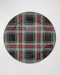 Tartan Black Charger