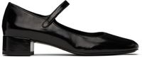 BY FAR Black Ginny Heels
