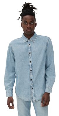 rag & bone Finch Denim Shirt Sunny L