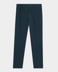 Men's Straight Fit Flat-Front Pants