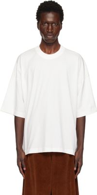 Studio Nicholson Off-White Piu T-shirt