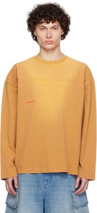 JW Anderson Orange Long Sleeve T-shirt