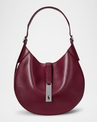 Polo ID Small Sport Calf Leather Shoulder Bag