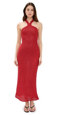 Significant Other Oakleigh Midi Dress Chilli 8