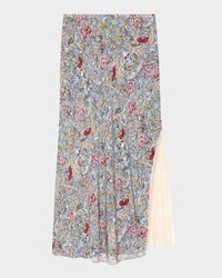 Jayla Soft British Flowers Skirt