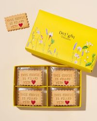 Filled With Love Shortbread Cookies