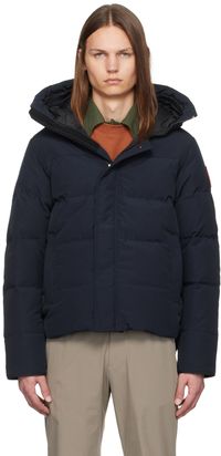 Canada Goose Navy MacMillan Down Jacket