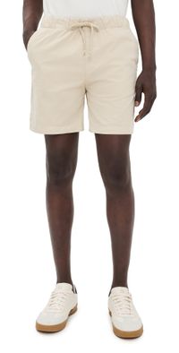 Save Khaki Twill Easy Shorts 6 Sand L