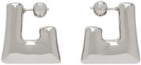 Panconesi Silver Cubo Earrings