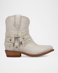 Billy Harness Ruffle Booties