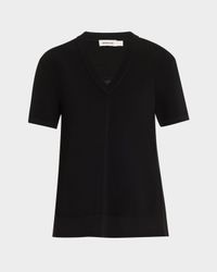 Guthrie V-Neck Pleated Tunic Top