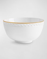 Neptune 24K Gold-Rimmed Cereal Bowl