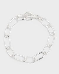 925 Classico Faceted Oval Link Bracelet