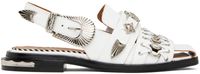 Toga Pulla White Polido Loafers
