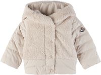 Moncler Enfant Bébé | Blouson Jerima rose rembourré en duvet à capuche