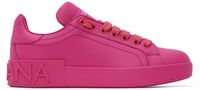 Dolce&Gabbana Pink Portofino Sneakers