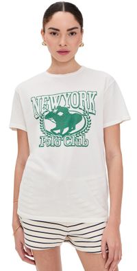 Original Retro Brand New York Polo Club Tee Antique White XS