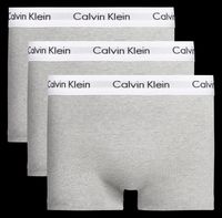 Calvin Klein Underwear - Lot de 3 boxers en coton - Taille XL - Gris