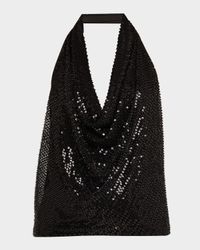 Alice Sequined Halter Blouse