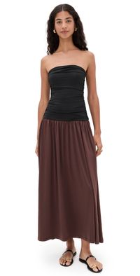 NIA Santal Dress Black/Brown M